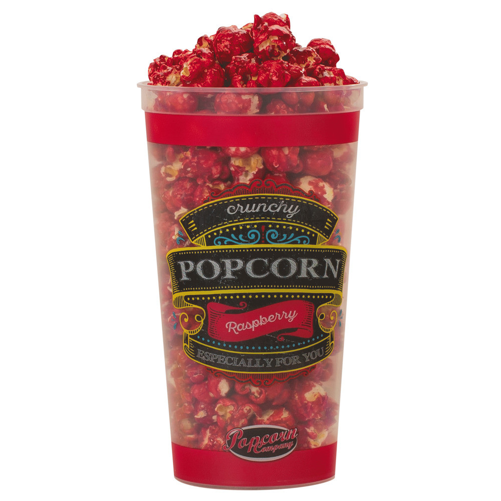 Crunchy Raspberry Popcorn