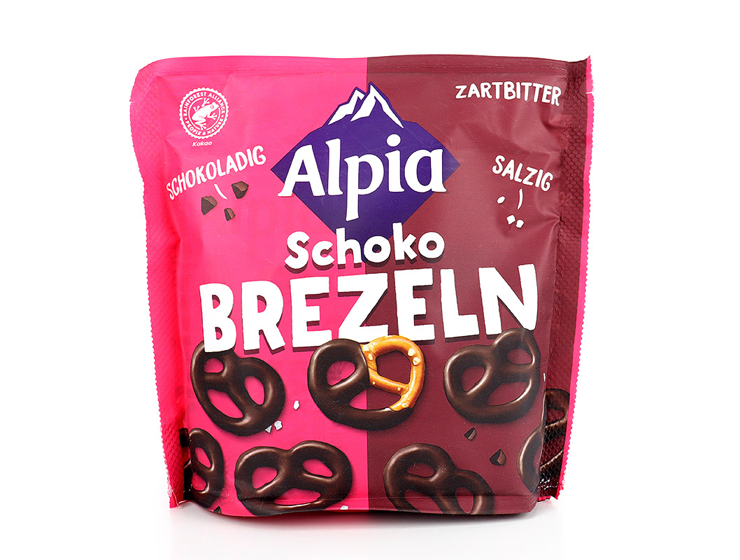 Alpia Schoko Brezeln Zartbitter