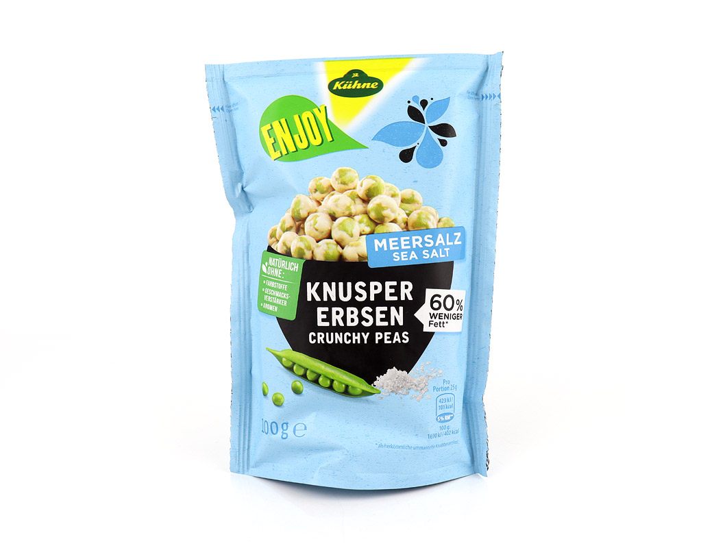 ENJOY Knuspererbsen Meersalz